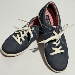 Helly Hansen Shoes Women 8 Athletic Sneakers Sailing Canvas Nautical Boaitng